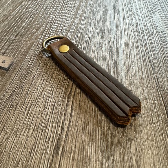 Portland Leather Goods Small Tassel Keychain in Canyon - Picture 2 of 6